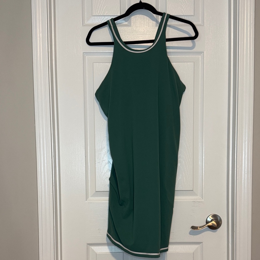 Vuori Green Mini Dress
